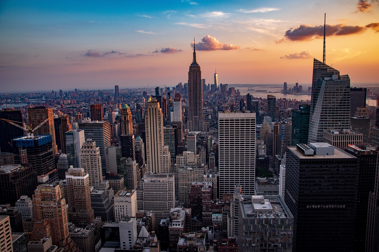 Sunset, manhattan, city — The Top Bitcoin Wallets for 2023